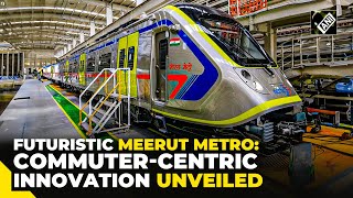 Uttar Pradesh Futuristic Meerut Metro with commutercentric features unveiled [upl. by Timothy]