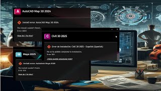 Solución a ERROR 103 y 1603 al Instalar Cualquier PROGRAMA AUTODESK 2024 Y 2025✅Facil y Rapido👍 [upl. by Atinra786]