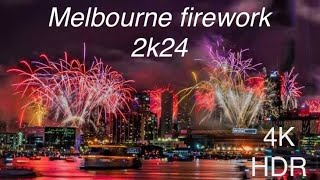 Melbourne Australia fireworks 2024 fireworks viral viralvideo 2024 [upl. by Gibbie]