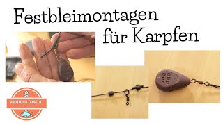 Karpfenangeln  Festbleimontage für Karpfen Safety Bolt Rig Chod Rig Montage Inlineblei [upl. by Thaddus593]