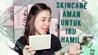 SKINCARE AMAN UNTUK BUMIL  SENSATIA BOTANICALS REVIEW [upl. by Adnerol]