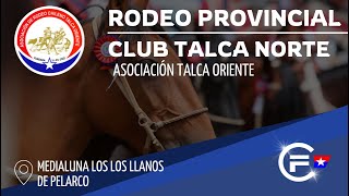 3ra SERIE LIBRE  RODEO PROVINCIAL Club Talca Norte  Asoc TALCA ORIENTE [upl. by Obnukotalo]