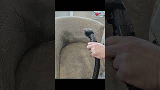 Bar Stool Upholstery Cleaning  BISSELL Little Green Hydrosteam [upl. by Asselim]