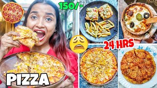 I ate PIZZA for 24 Hours Challenge  Eating CHEAP Pizza in KOLKATA  Budget Food Challenge  INDIA [upl. by Kimberley]