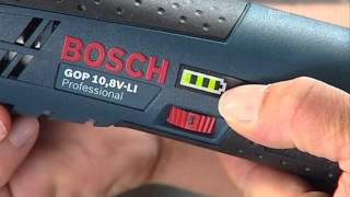 Bosch GOP 108 VLI Professional Cordless MultiCutter [upl. by Eselrahc]