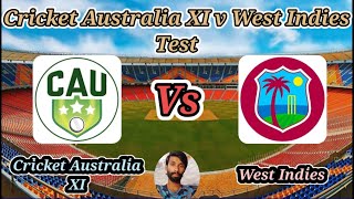 Cricket Australia XI v West Indies  Oneoff Match Day3  West Indies tour of Australia Warmup [upl. by Acinna670]