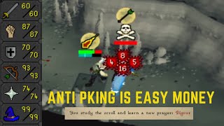 Creating The Best Med Lvl Pking Account In The Game  OSRS [upl. by Hudnut]