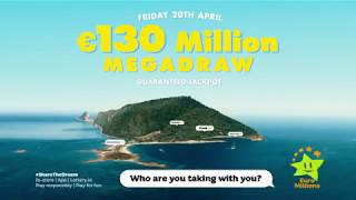 How to win money online knows EuroMillions Superdraw jackpot €130 mio [upl. by Eetse233]