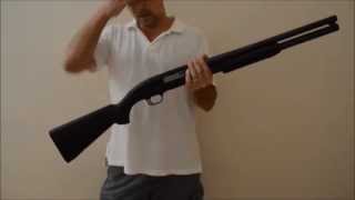 Espingarda Mossberg Maverick 88 Pump [upl. by Hilliard]