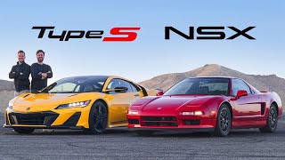 2022 Acura NSX Type S vs 1999 Acura NSX  The ULTIMATE Comparison  DRAG RACE [upl. by Rratsal]