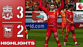 LIVERPOOL FC 3 IPSWICH TOWN 2EPL 202425MATCH 2 HIGHLIGHTS [upl. by Jodoin94]