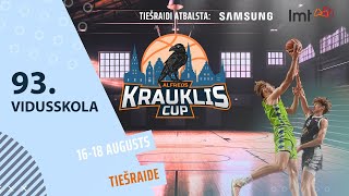 Rīgas 93vidusskola  Alfrēda Kraukļa piemiņas basketbola turnīrs [upl. by Tolman]