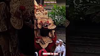 BALI PADANGBAI 🇮🇩 TRADITIONAL BARONG DANCE 🙏 UNCUT ‼️ TARI ceremony religion battle [upl. by Ahsilad74]