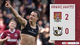 HIGHLIGHTS Northampton Town 2 Port Vale 0 [upl. by Gitlow725]