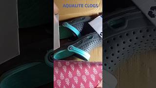 best clogs under 300ytshortsclog review AQUALITE CLOGS unboxing review [upl. by Yrahk]