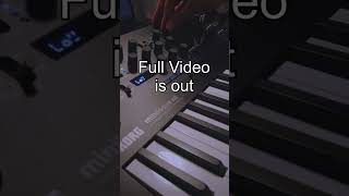 Korg Minilogue XD Live Performance 7 [upl. by Duane]