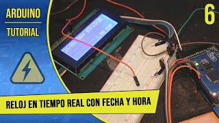 Tutorial de Arduino en Español  Parte 6  Modulo RTC DS1302 Reloj en tiempo real  Fecha y Hora [upl. by Ichabod]