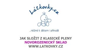 Látkové pleny  Novorozenecký sklad [upl. by Cliffes]