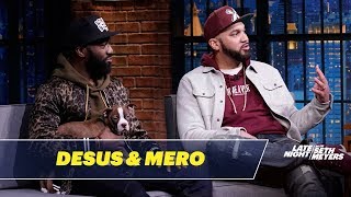 Desus amp Mero Had a RunIn with Police While Interviewing Alexandria OcasioCortez in DC [upl. by Assillam336]