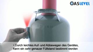 GASLEVEL Füllstandsanzeiger für Gasflaschen [upl. by Blodget]