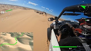 Glamis  Around the Dunes Part 2  China Wall through Lizard Hill to Brawley Slide [upl. by Suoirrad]