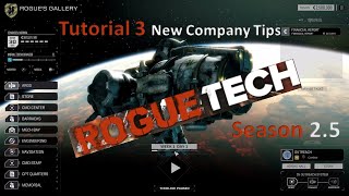 Tutorial 3  RogueTech Tips for a New Company [upl. by Eldora]