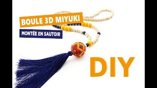 DIY Sautoir Pompon by Rose Philange [upl. by Tarttan895]