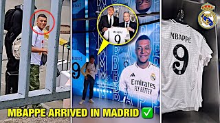 Mbappe ARRIVED In Madrid for his Presentation 👀 [upl. by Slavin]