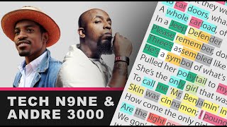 Tech N9ne amp Andre 3000 on Interlude  Lyrics Rhymes Highlighted 174 [upl. by Hermosa]