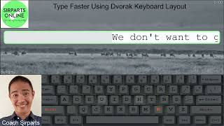 Learn How to Type Faster Using Dvorak Keyboard Layout [upl. by Merrow859]