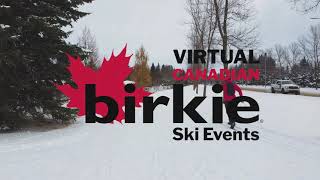 Virtual Canadian Birkebeiner presented by Global Edmonton [upl. by Maribeth]