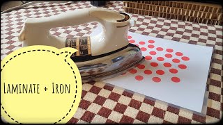 इस्त्री से How to Laminate कैसे करें using an Iron DIY  sonerivishwa [upl. by Aniarrol]