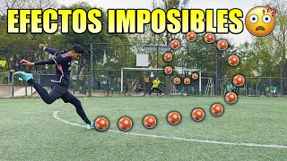 RETO de TIROS con el BALÓN con MÁS EFECTO del MUNDO ⚽️↪️ [upl. by Arah162]