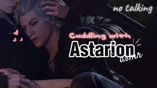 Cuddling with Astarion ASMR ♡ breathing heartbeats kisses no talking sleep aid looped ♡ [upl. by Sidon222]