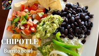 Chipotle burrito bowl recipe  Chipotle cilantro lime rice  Chipotle bowl recipe [upl. by Dowd]