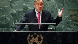 Ucraina allarme di Guterres Onu quotRischio di guerra più ampiaquot [upl. by Ettenhoj]