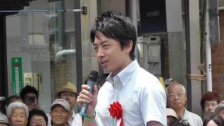 青年 小泉進次郎氏 地元村祭りでの神あいさつ （31歳当時） [upl. by Ained663]