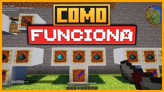 🟨 CÓMO FUNCIONA el PERGAMINO de DESPLAZAMIENTOS de PROYECTILES en el MOD MAHOU TSUKAI en MINECRAFT [upl. by Oneladgam146]