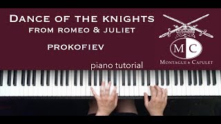 Dance of the Knights Prokofiev tutorial Romeo amp Juliet  Montagues amp Capulets [upl. by Inava767]