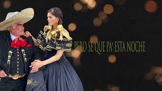 Ana Bárbara y Vicente Fernández  La Jugada Lyric Video [upl. by Olimac]