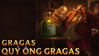 Quý Ông Gragas  Gragas Esquire  Skins lol [upl. by Alonso]