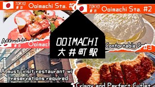 大井町駅グルメ｜食べ尽くし大井町！14 焼肉→カフェ→イタリアン→メンチカツ [upl. by Yeliah]