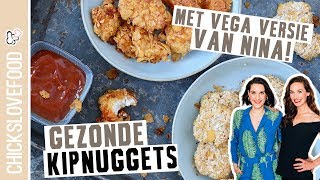 KIPNUGGETS UIT DE OVEN  VEGA TIP  CHICKSLOVEFOOD [upl. by Ceevah]