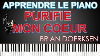 Apprendre le piano gospel  Purifie mon cœur [upl. by Enelrats242]