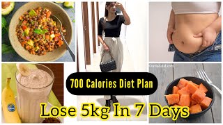 🤩Loose 5KG Weight In A Week  Full Day Diet Plan Effects On Body [upl. by Kurland]