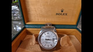 Rolex Datejust Review Reference 16220 [upl. by Aroel145]