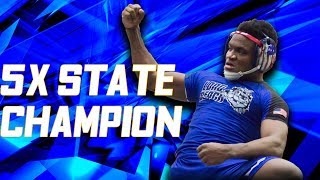 5X STATE CHAMPION  Jacori Teemer Highlight [upl. by Etsirk421]