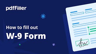 How to Fill Out a W9 Form Online [upl. by Arayc]