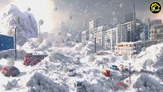 US In Destruction Terrifying Blizzard Hits the United States Today 2023 [upl. by Kroy]