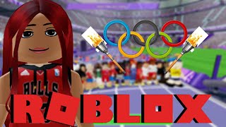 ROBLOX  I ALMOST PAST OUT FROM SPAMMING THE BUTTON IN THE OLYMPICS GAMES 🏃‍♀️DTI  MORE [upl. by Magel]